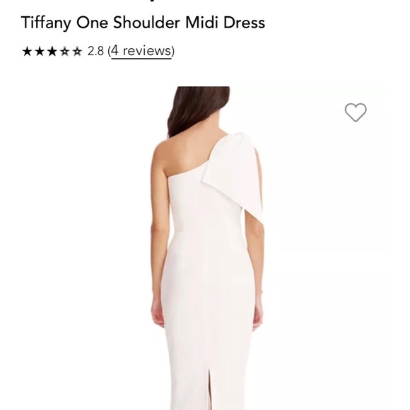 Dress The Population Tiffany One Shoulder Midi Dress - Picture 2 of 7